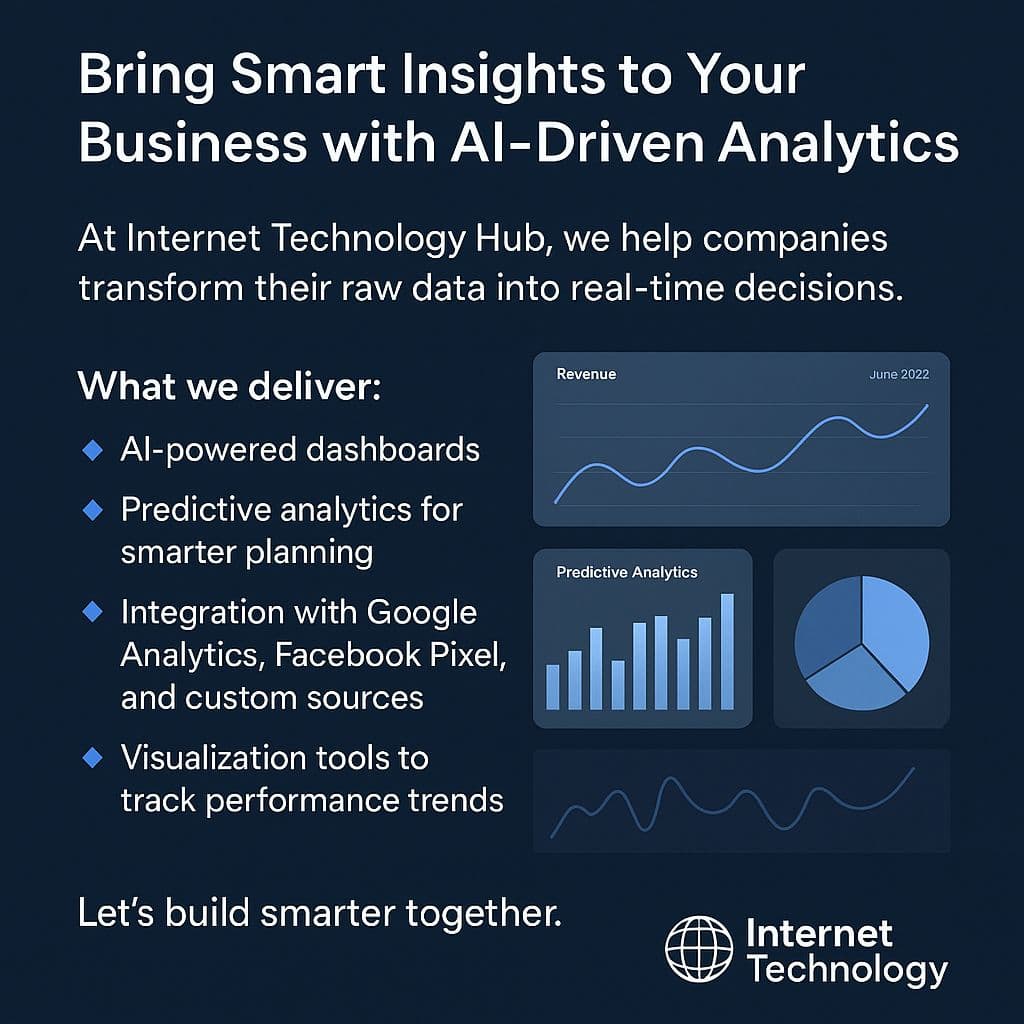 Bring Smart Insights to Your Business with AI-Driven Analytics